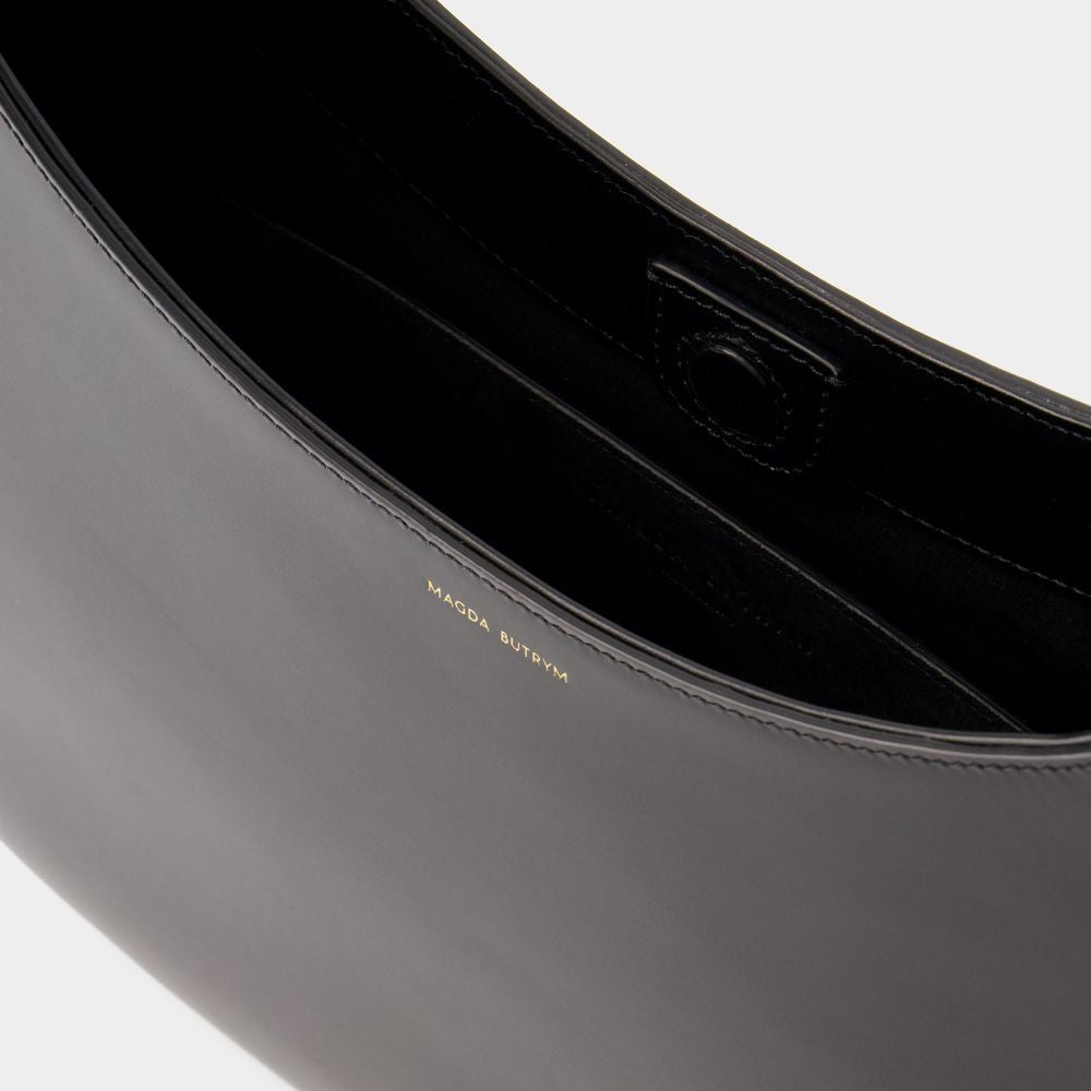 Magda Butrym Large Vesna Hobo Bag - Leather - Black