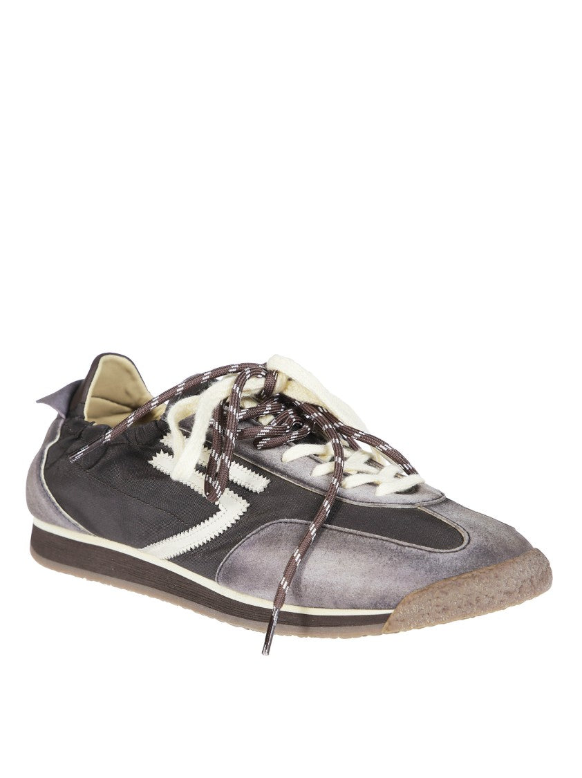 Puraai 6.02 Panther Dyed Nylon Low-Top Sneakers