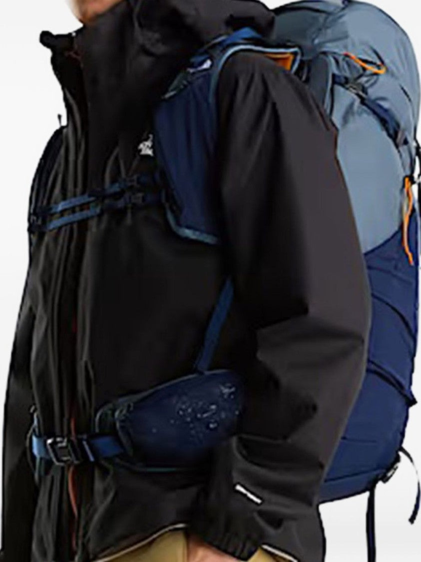 The North Face High Collar Black Jacket With Fitted Silhouette