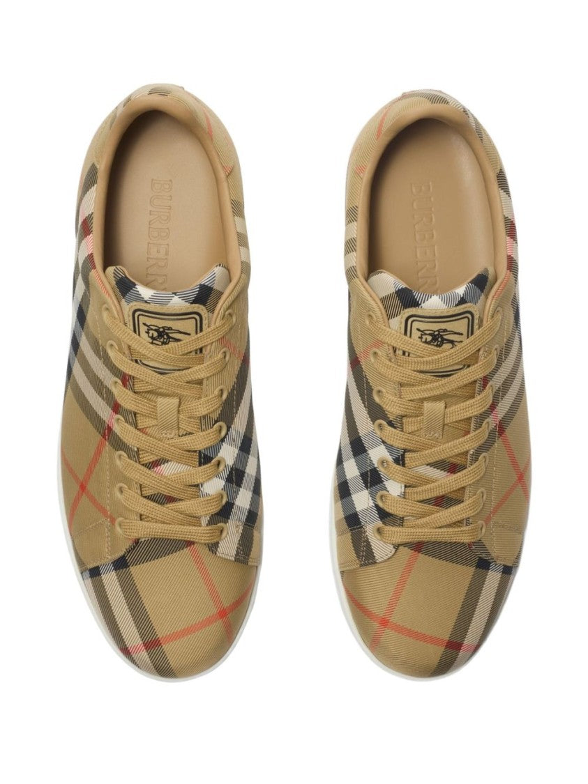 Burberry Classic Check Pattern Flat Shoes