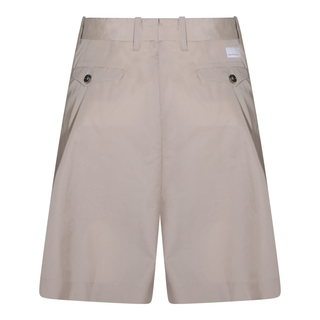 Nine In The Morning High Waist Tailored Shorts With Button Closure