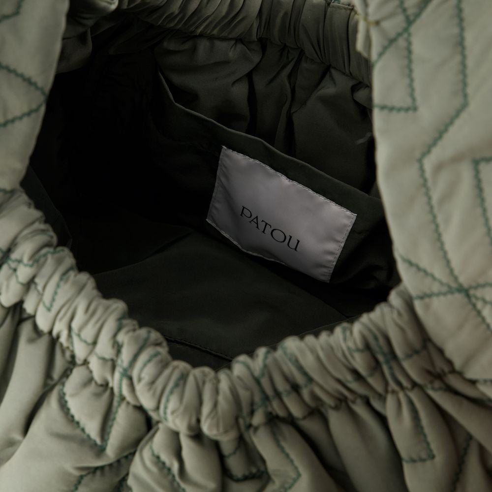 Patou Le Biscuit Shoulder Bag - Synthetic - Green