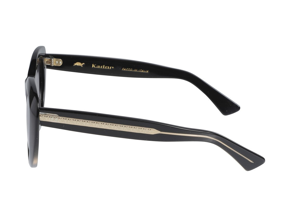 Kador Sophia Gold Oversized Cat-Eye Sunglasses