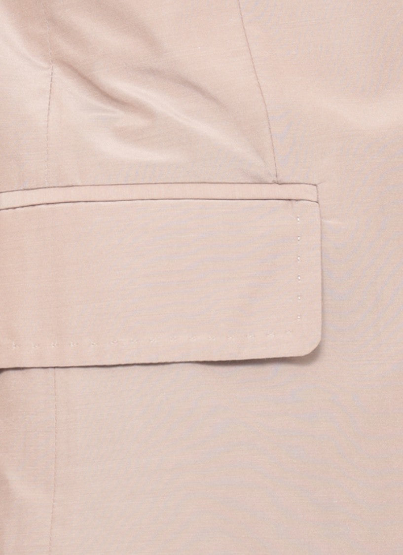 Peserico Beige Wool Single Breasted Blazer