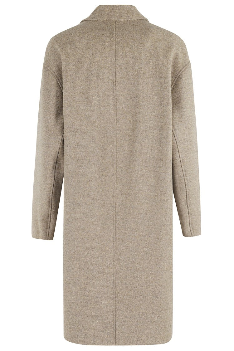 Isabel Marant Efegozi Gb Medium-Length Wool Coat