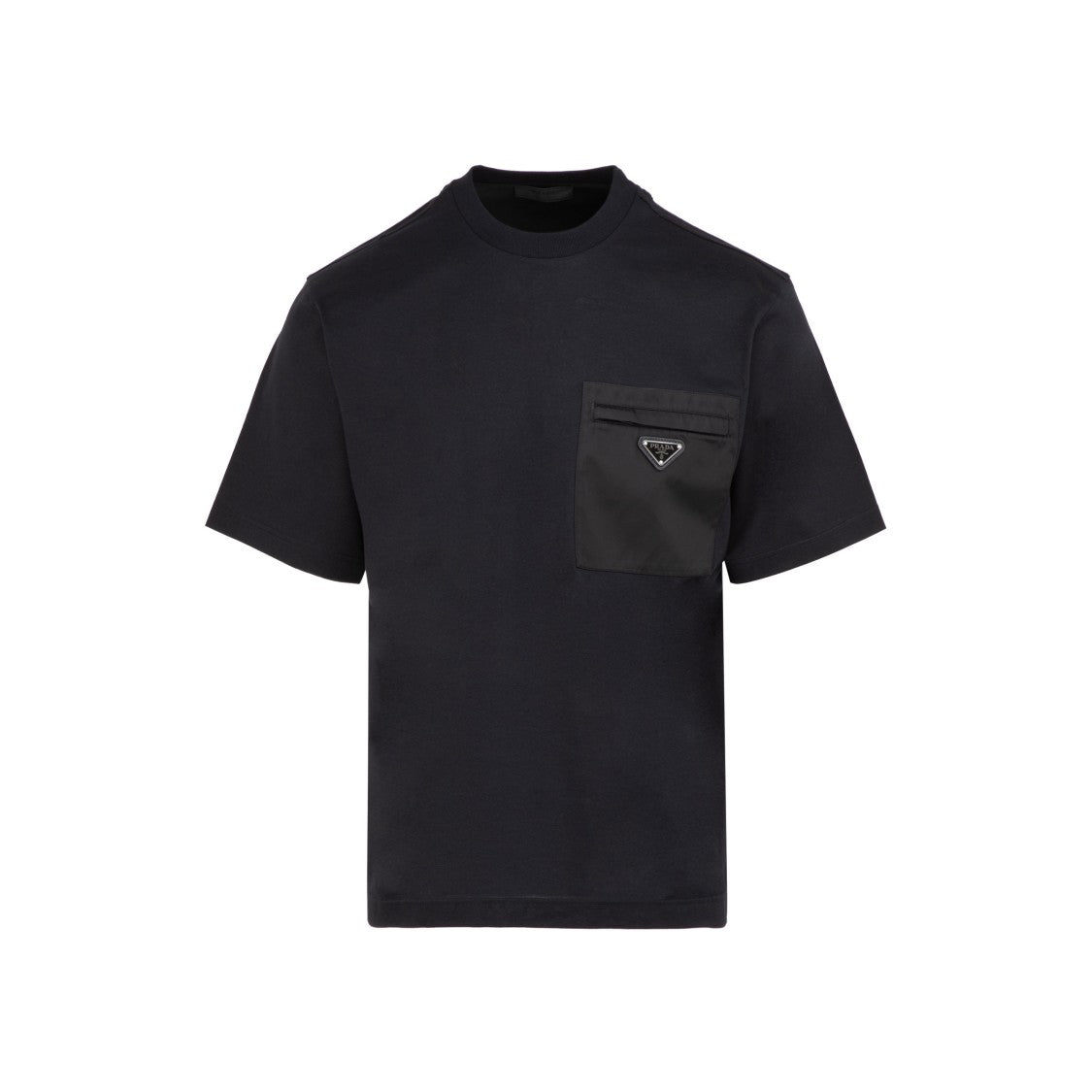 Prada Black Cotton T-Shirt