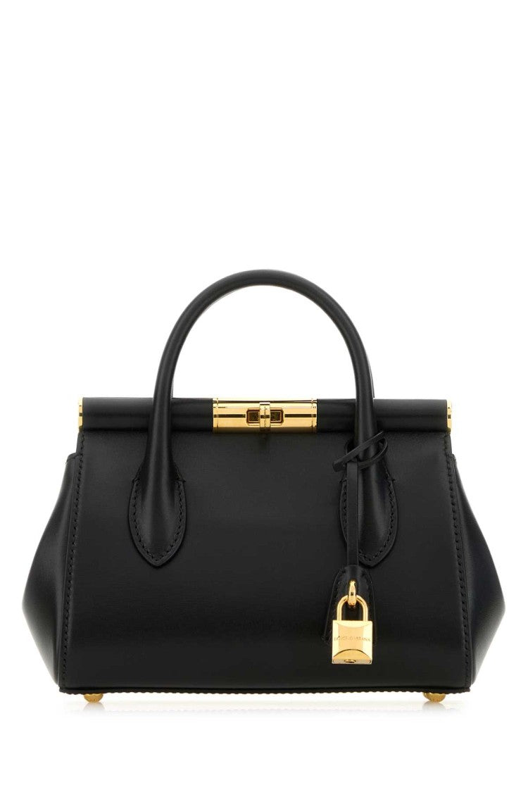 Dolce & Gabbana Black Leather Marlene Handbag