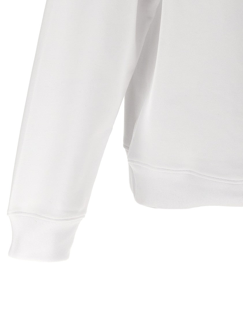 Moschino Bold Logo Print Organic Cotton Sweatshirt