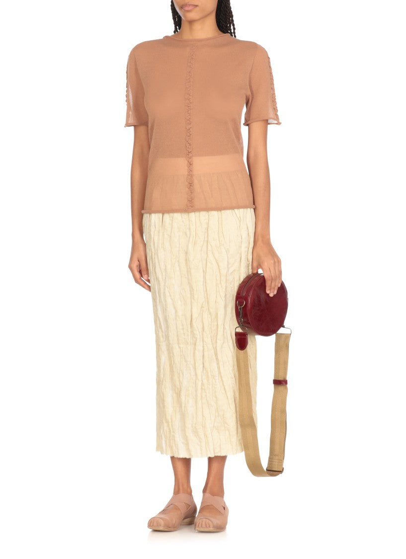 Uma Wang Pink Cotton T-Shirt