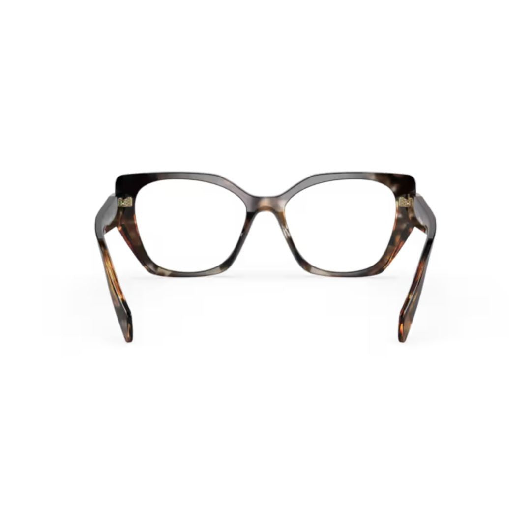 Prada 0Pr 18Wv Oversized Square Tortoiseshell Frame Eyeglasses