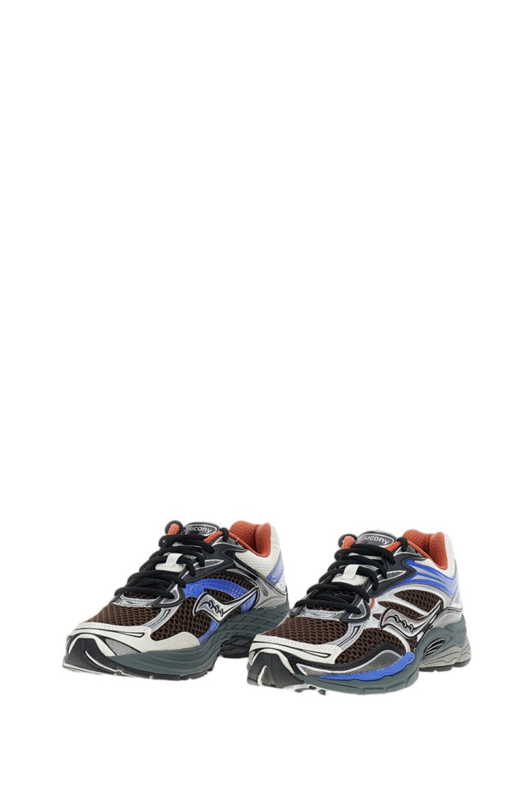 Saucony Retro Multicolored Sneakers With Progrid Cushioning