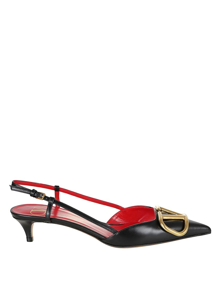 Valentino Garavani Pointed Toe Slingback Pumps