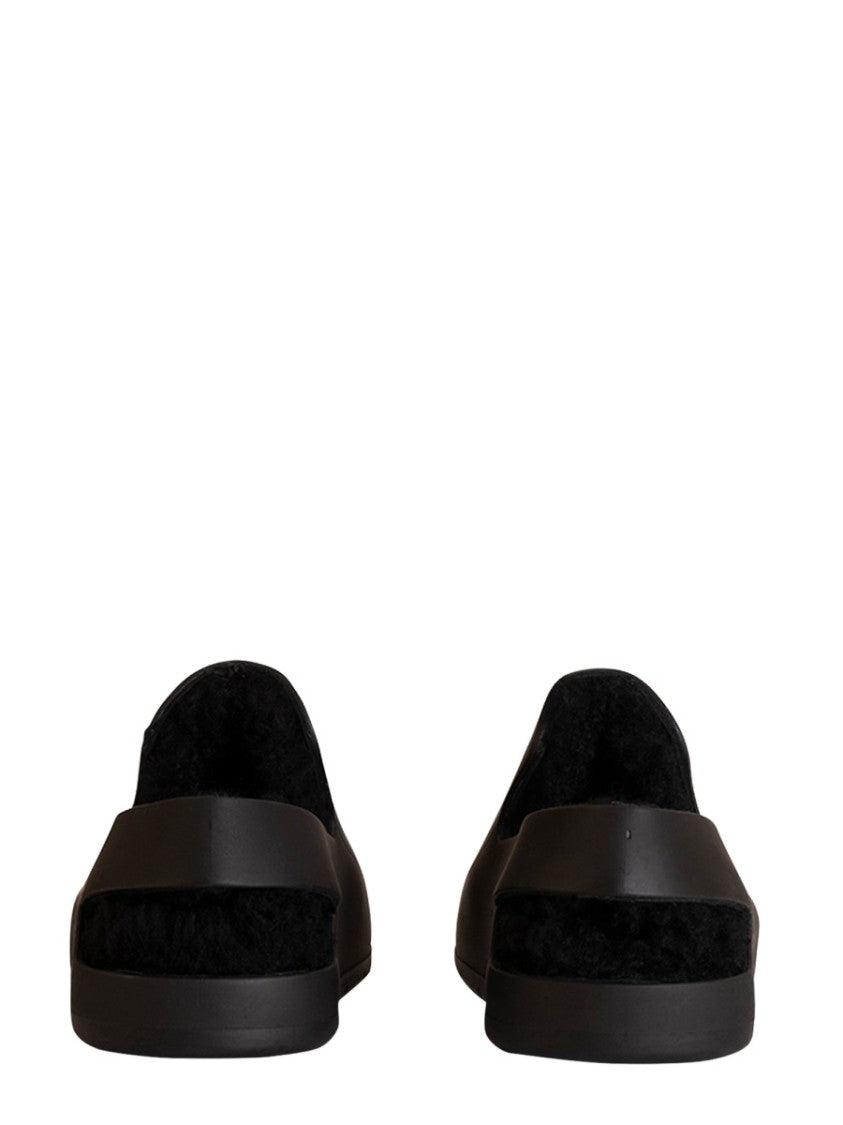 Bottega Veneta Puddle Sandal With Shearling Lining And Rubber Upper