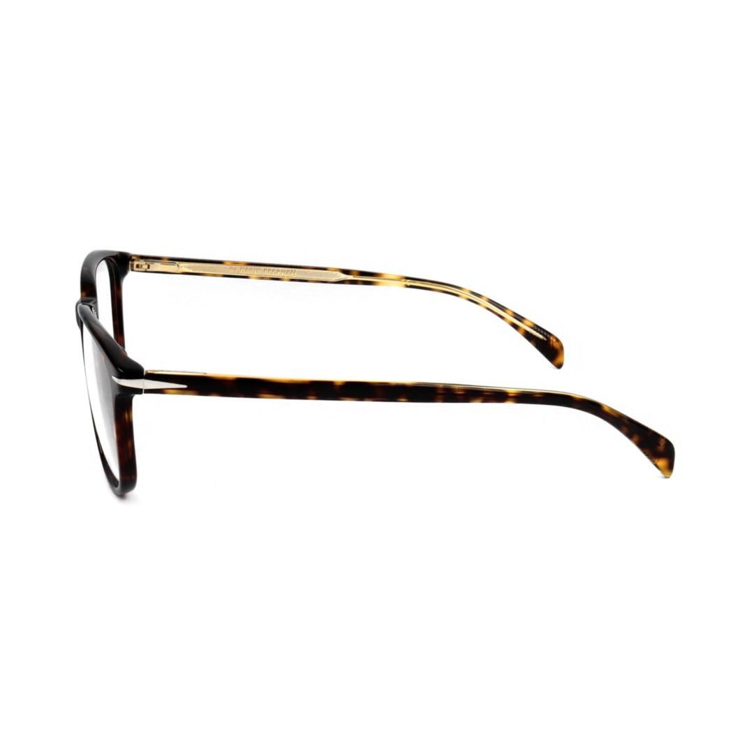David Beckham Db 1017/F Classic Tortoiseshell Rectangular Frame Eyeglasses