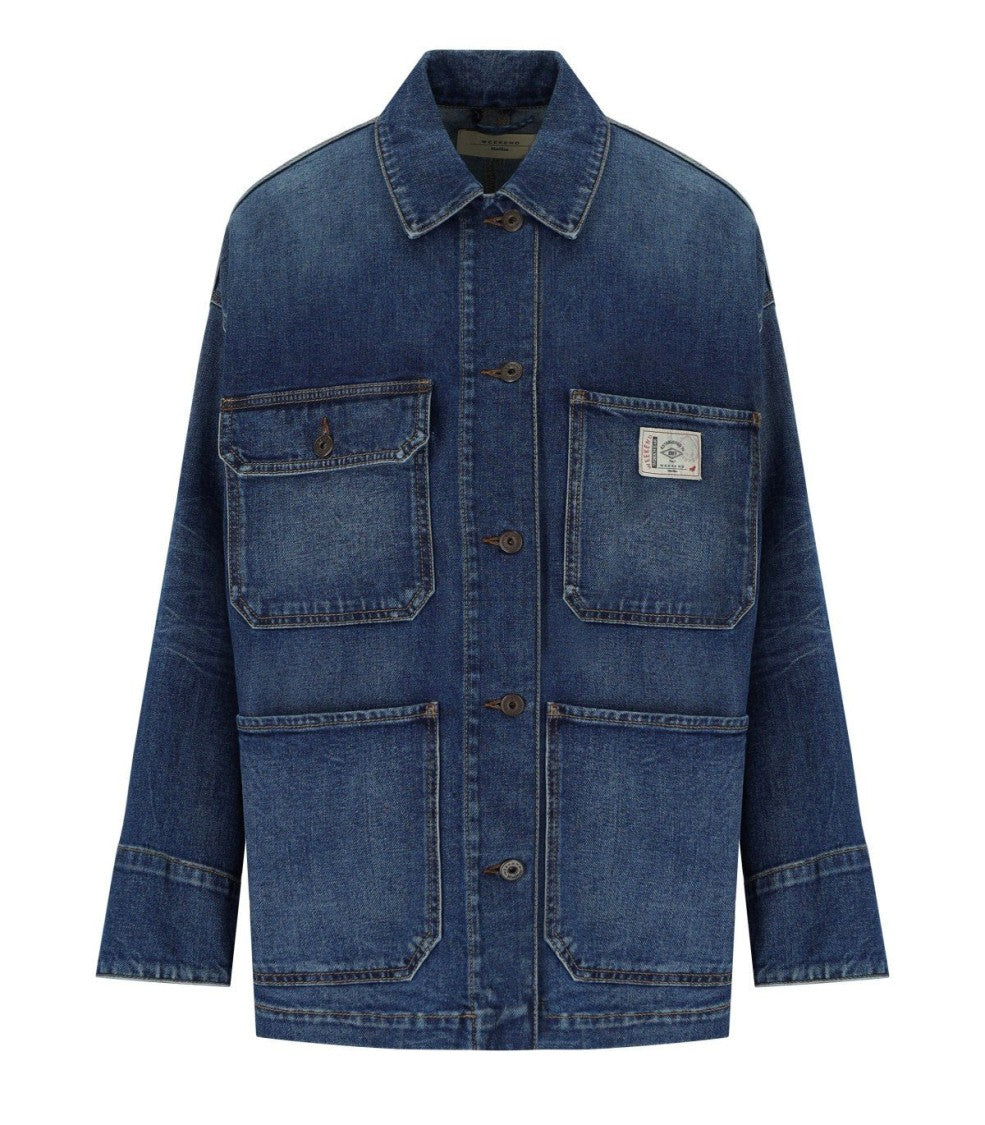 Max Mara Aligi Blue Denim Jacket