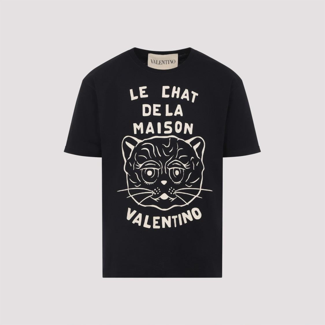 Valentino Graphic Cat Face T-Shirt