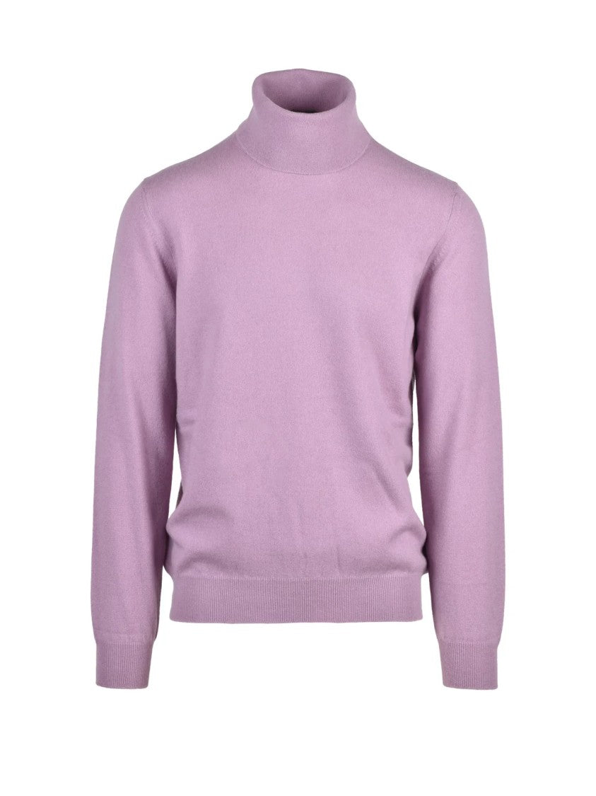Alpha Studio Finely Knit Cashmere Turtleneck Sweater