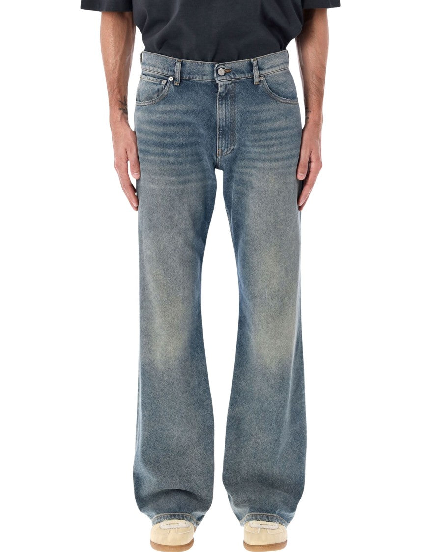 Mm6 By Maison Margiela Regular 5 Pocket Jeans