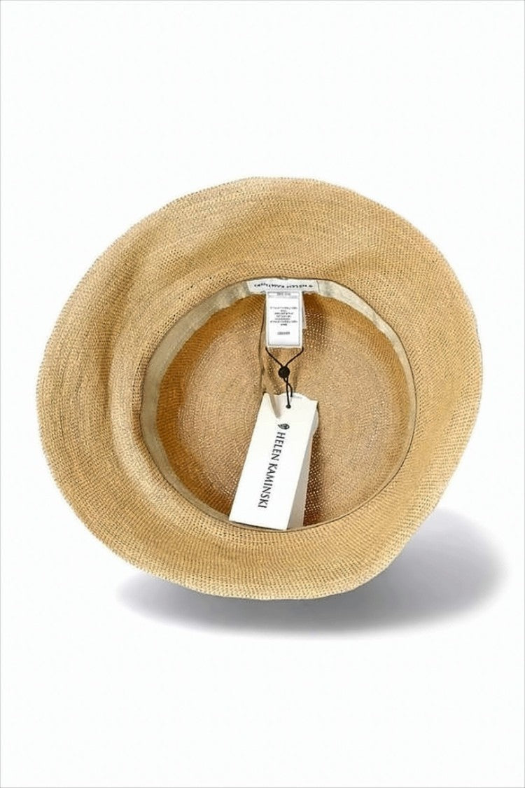 Helen Kaminski Woven Straw Hat With Flared Brim