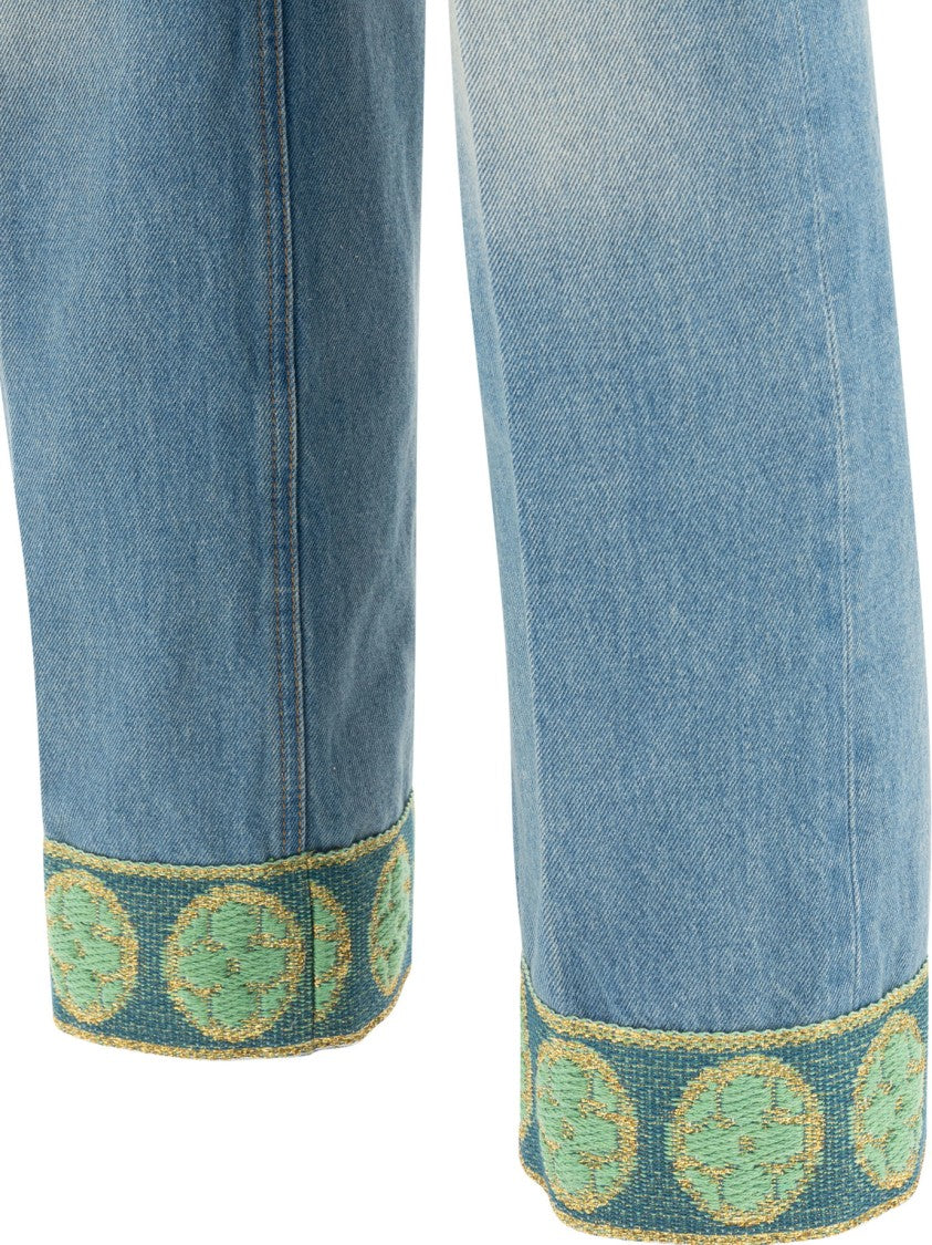 Valentino Light Blue Denim Jeans