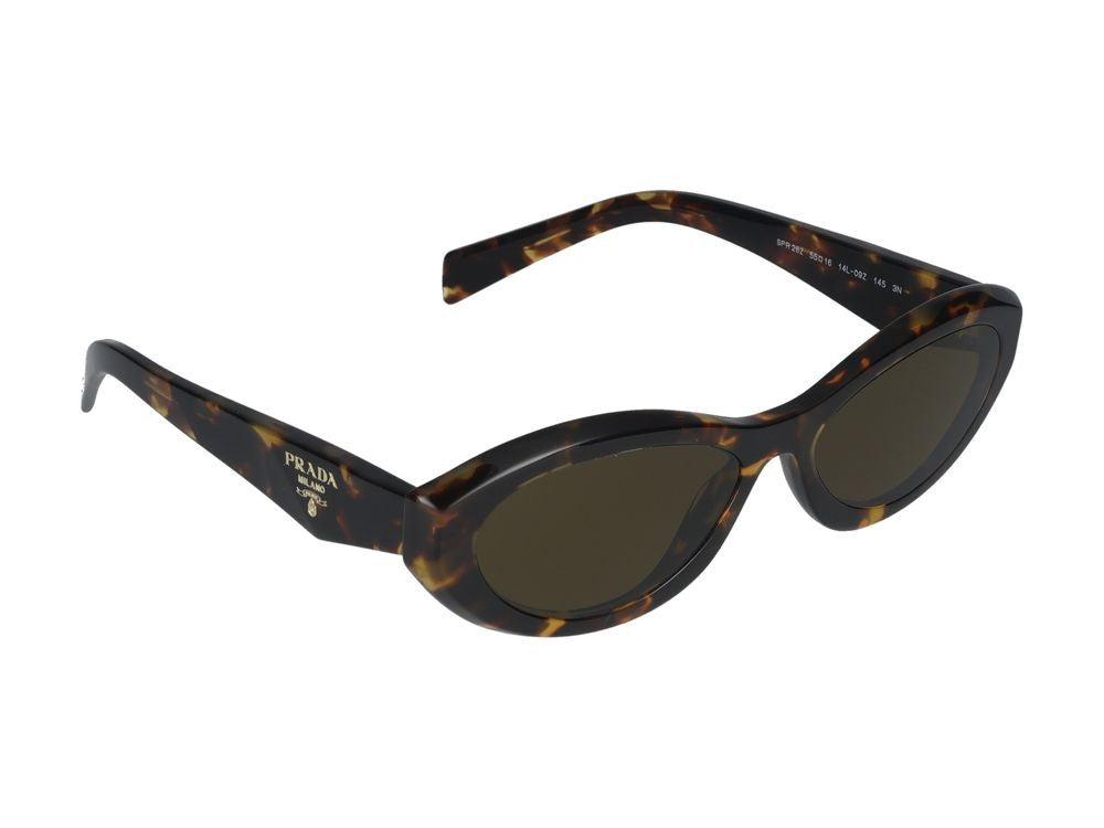 Prada Havana Cat-Eye Acetate Sunglasses