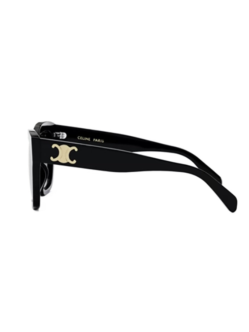 Celine Black Cl40253f Rectangular Gradient Sunglasses