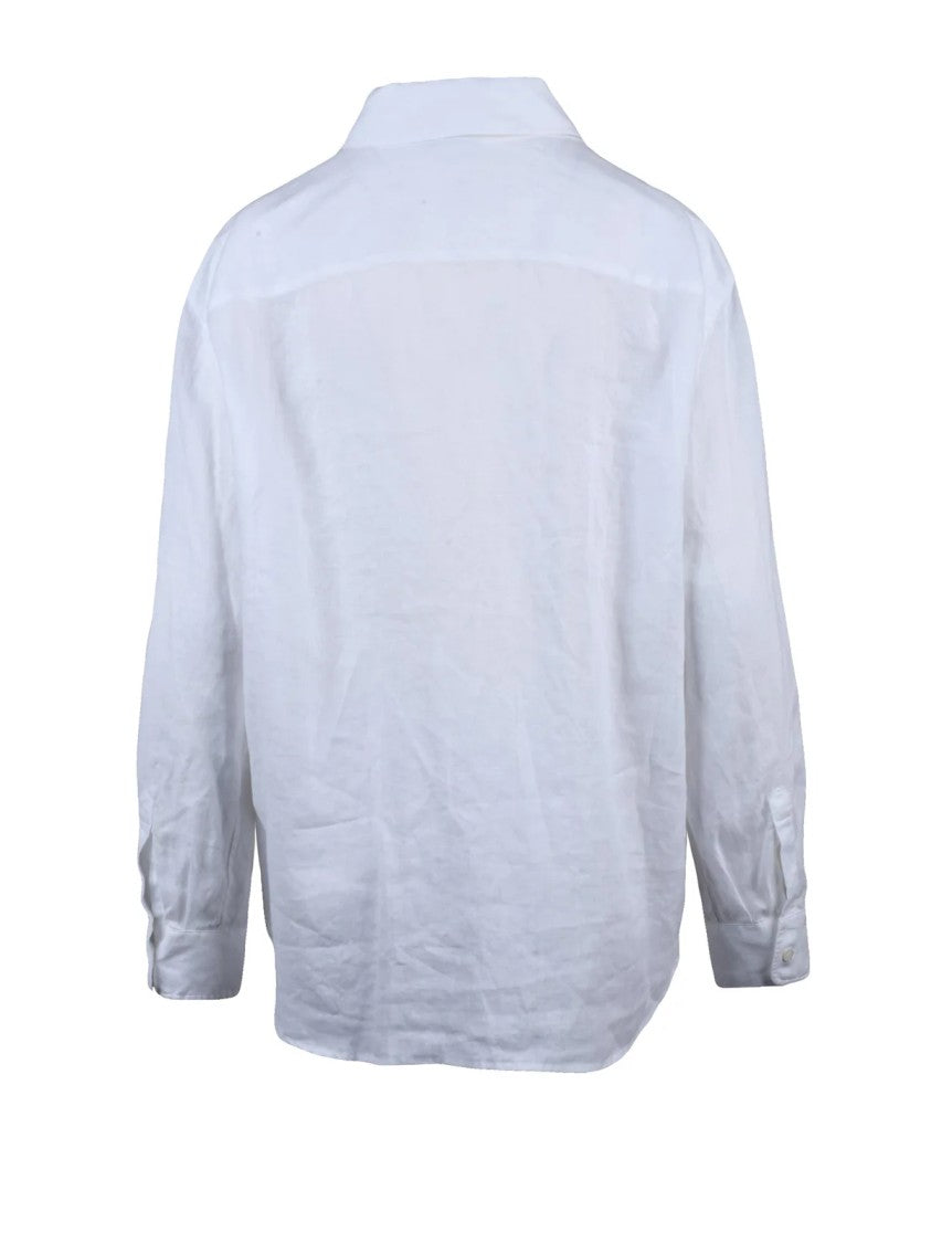 Aspesi White Linen Shirt