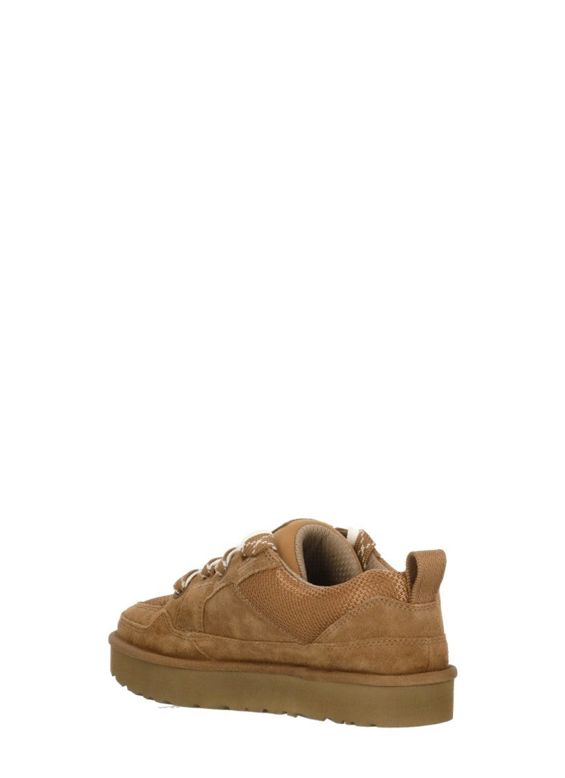 Ugg Brown Lo Lowmel Canvas Sneakers