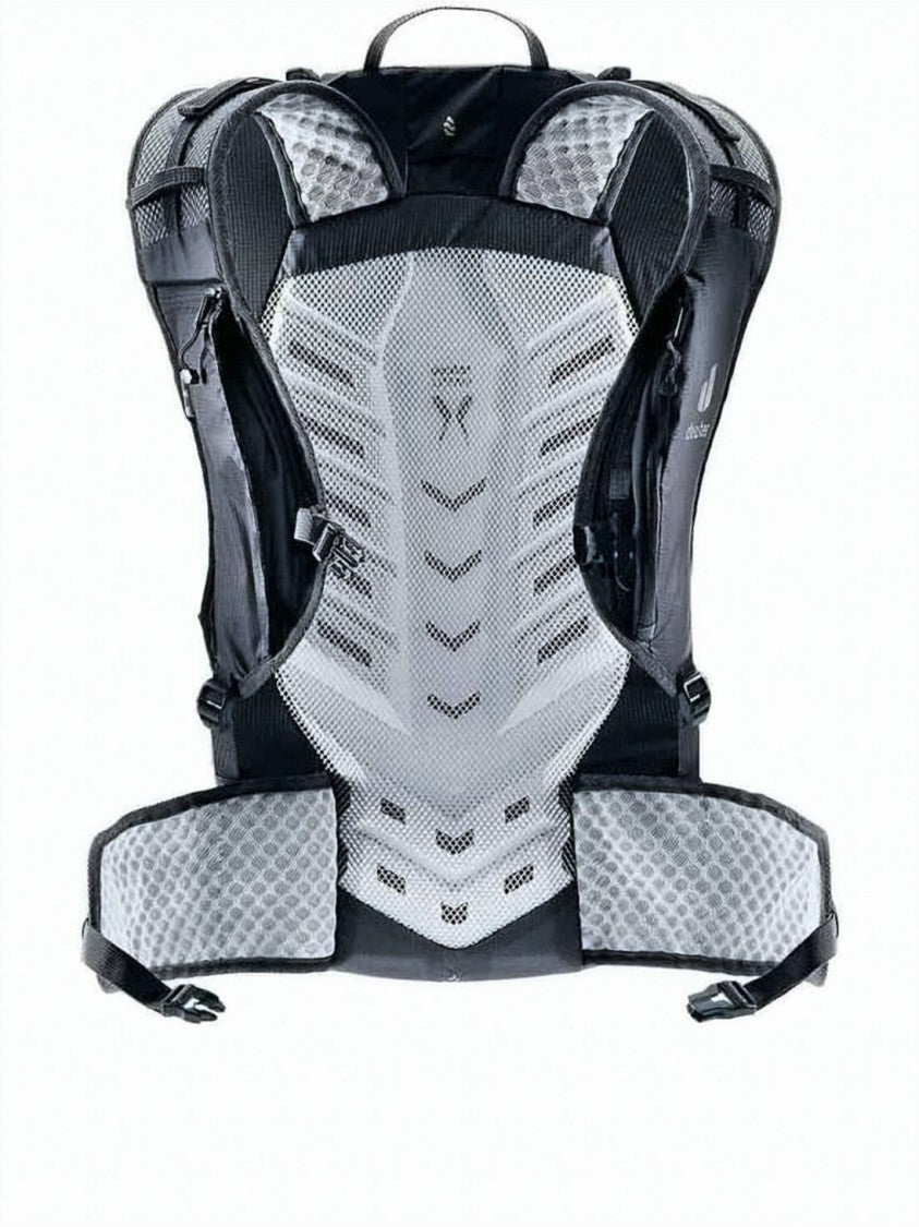 Deuter Streamlined Black Backpack With Recycled Polyamide Construction