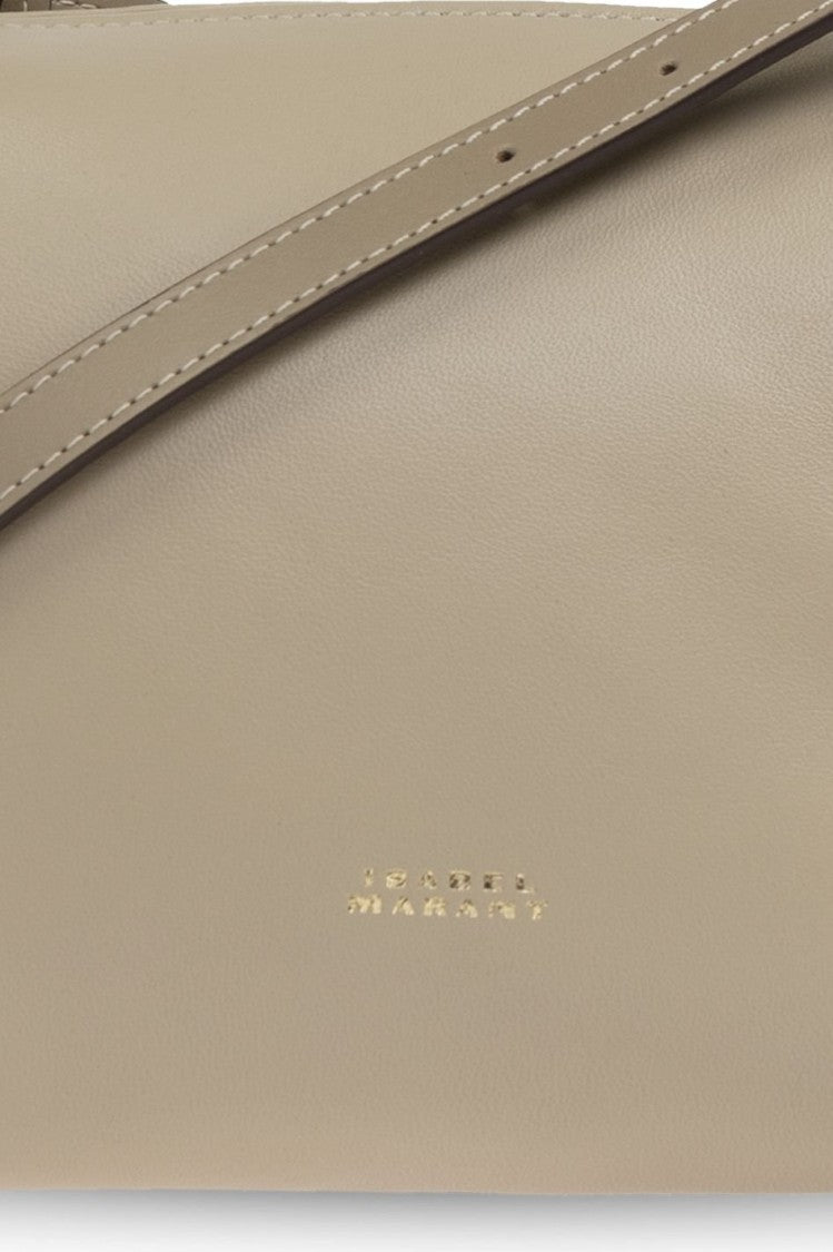 Isabel Marant Structured Black Bag With Smooth Texture And Clean Lines