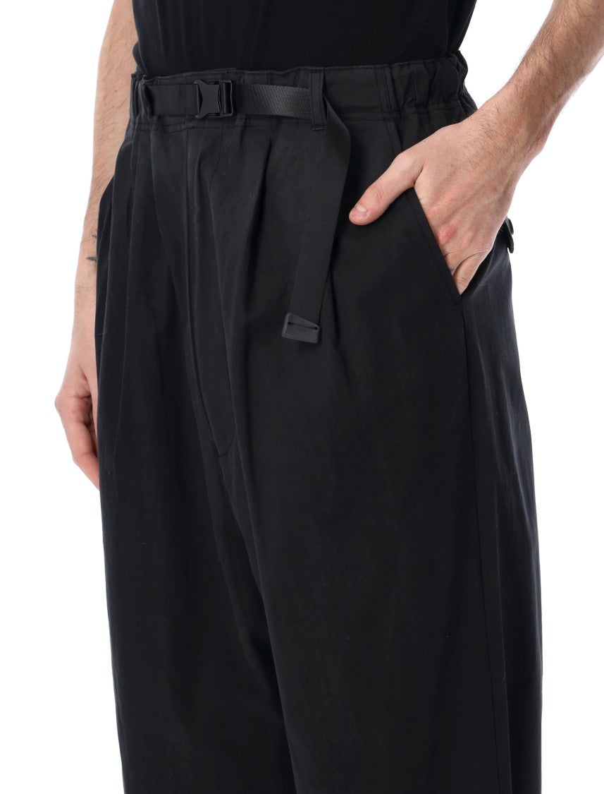 Comme Des Garçons Wide Leg Utility Cotton Pants