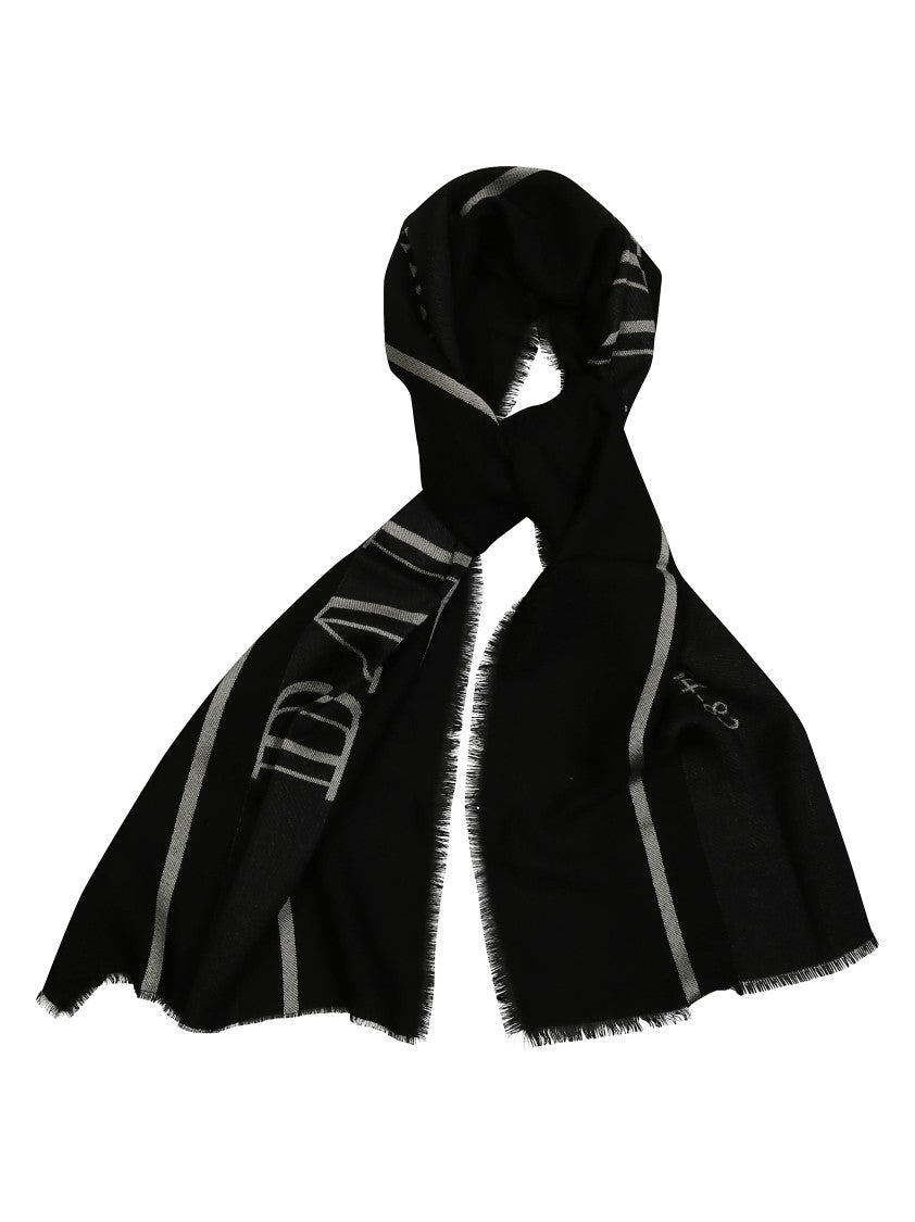 Balmain Fringed Edge Scarf