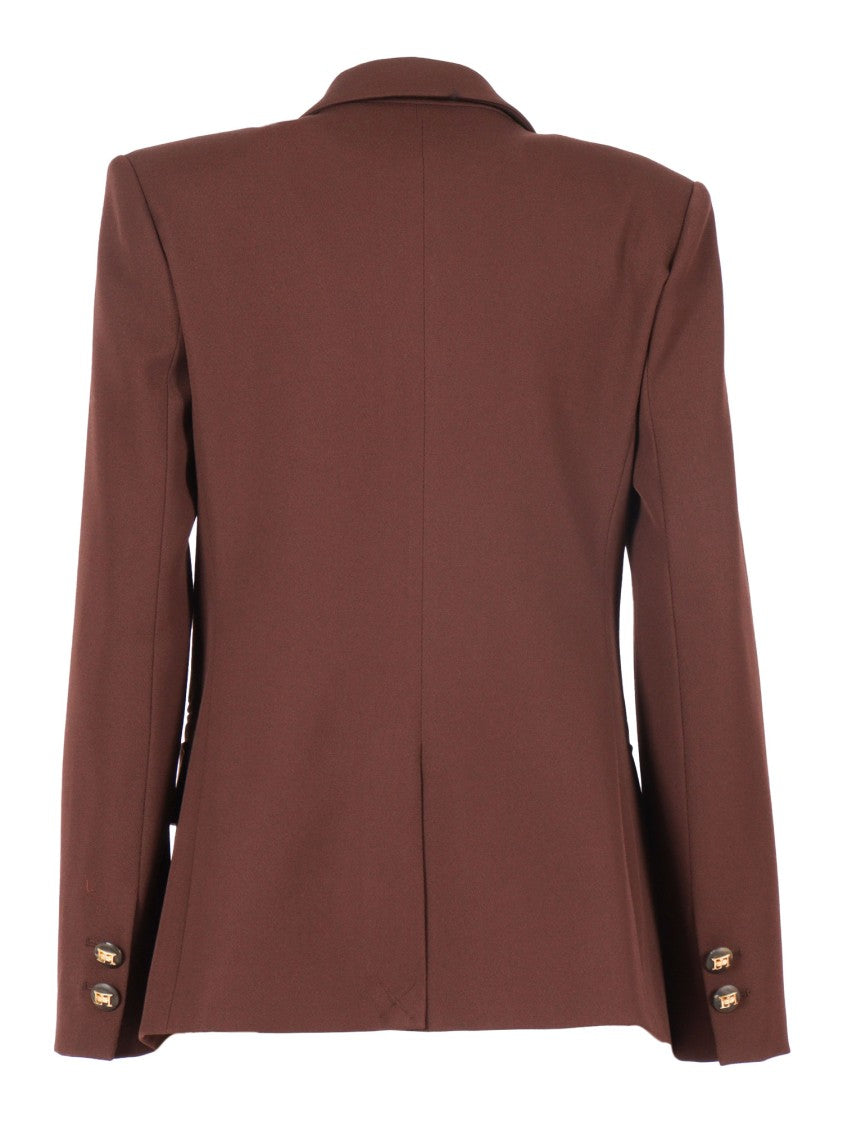 Elisabetta Franchi Tailored Jacket With Classic Lapel