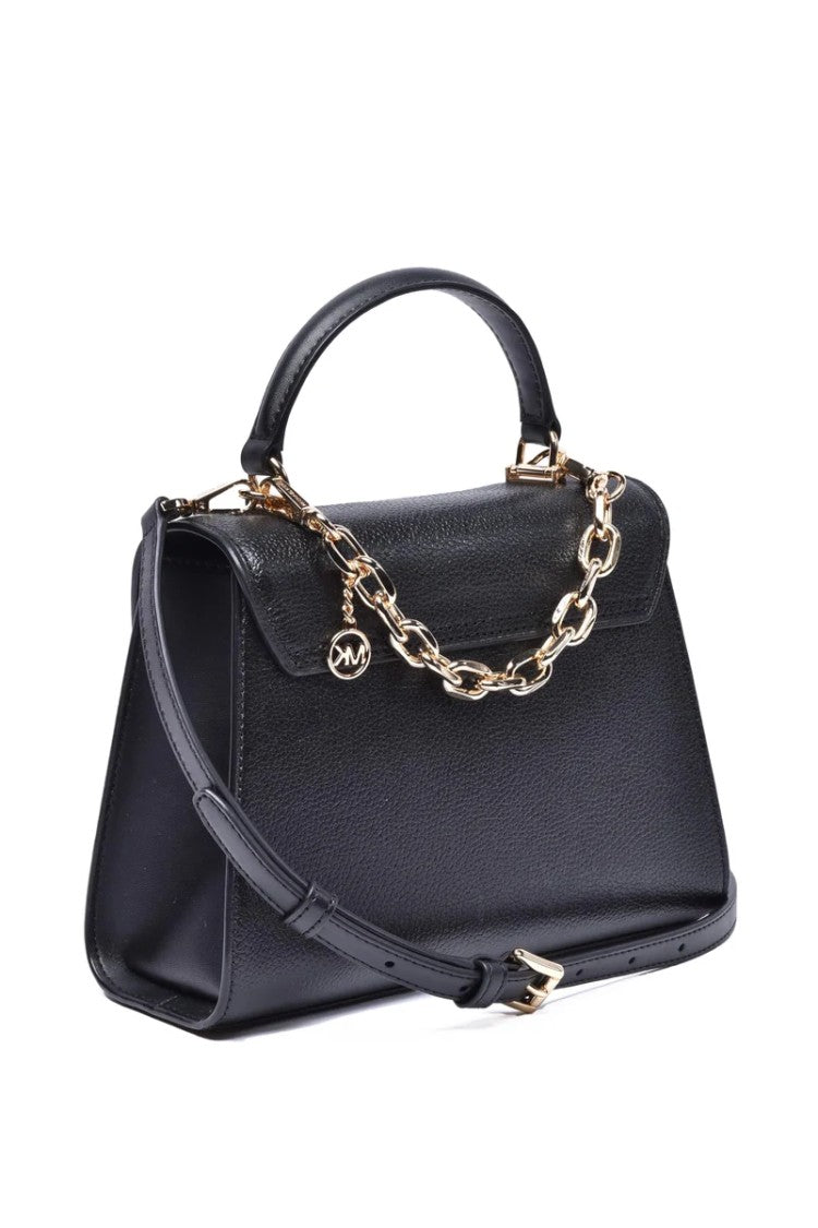 Michael Kors Serena Leather Bag - Black