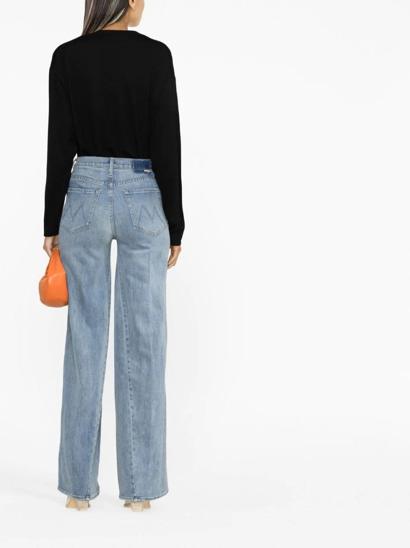 Kenzo Relaxed Fit Black Knit Sweater