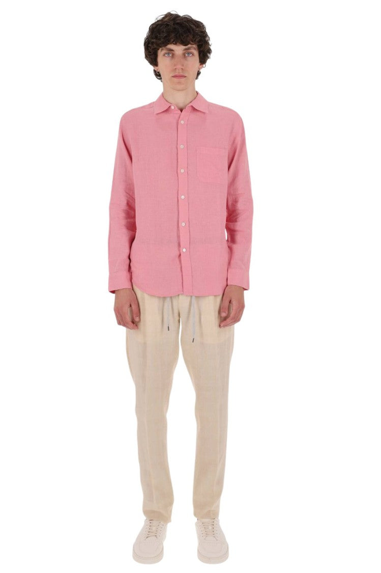 Portuguese Flannel Linen Pocket Shirt