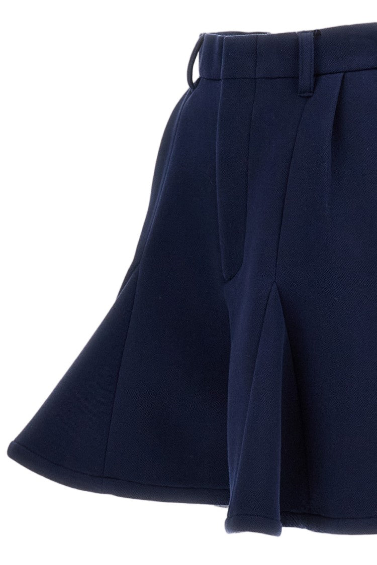 Anrealage Trianglar Gusset Flared Shorts