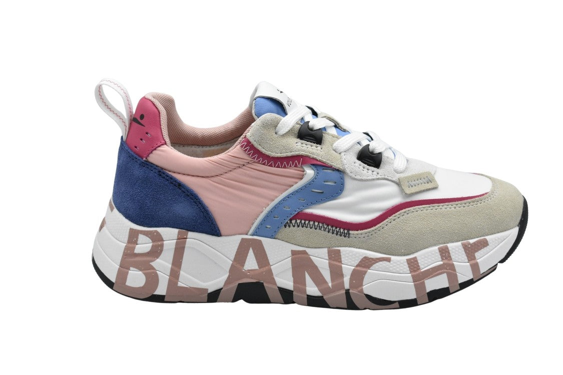 Voile Blanche Sneakers With Laced Closure