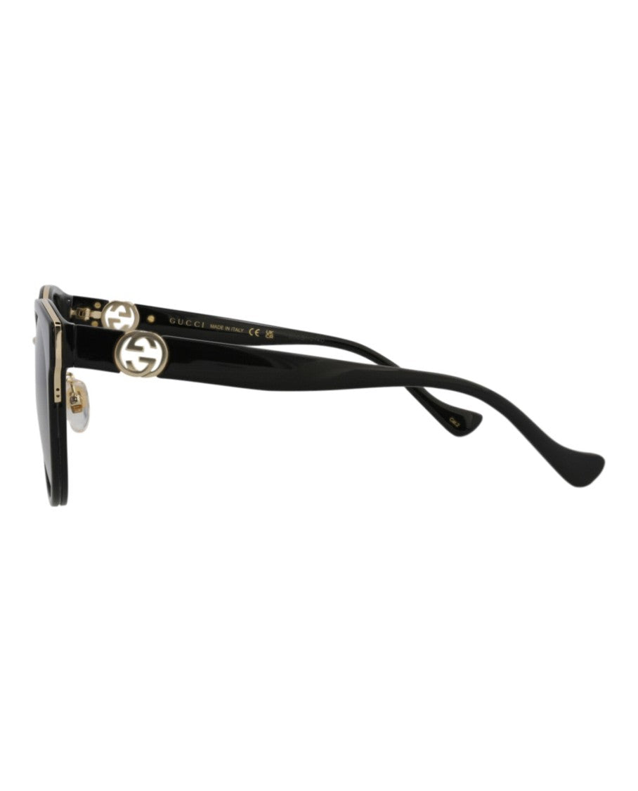 Gucci Round-Frame Injection Sunglasses