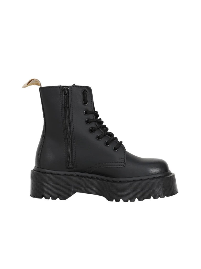 Dr. Martens Black Leather Platform Boots