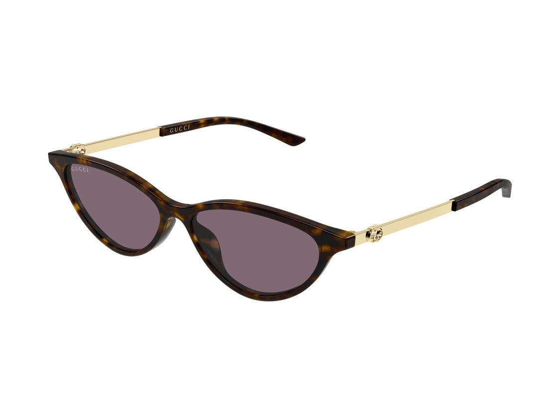 Gucci Tortoiseshell Gg2211s Cat-Eye Acetate Sunglasses