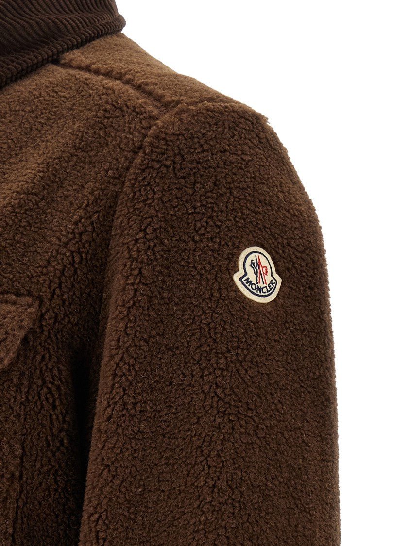 Moncler Teddy-Effect Jacket