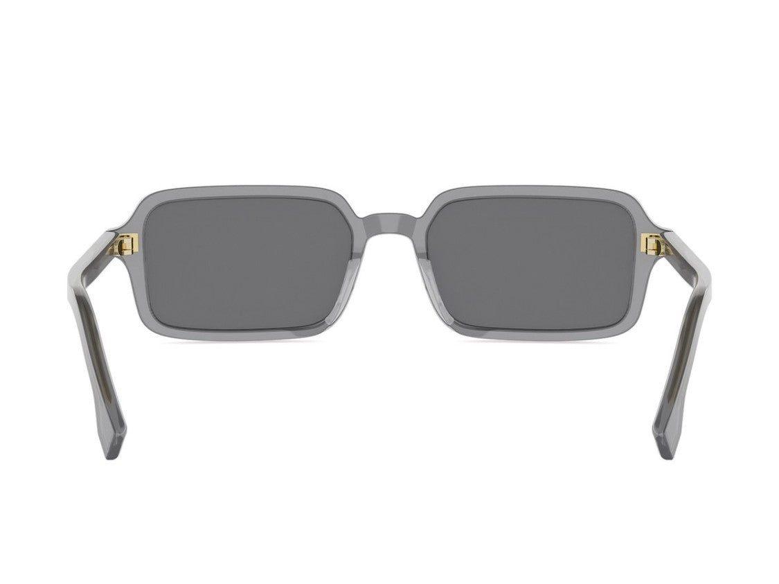 Fendi Fe40174i Gold Detail Oversized Square Sunglasses