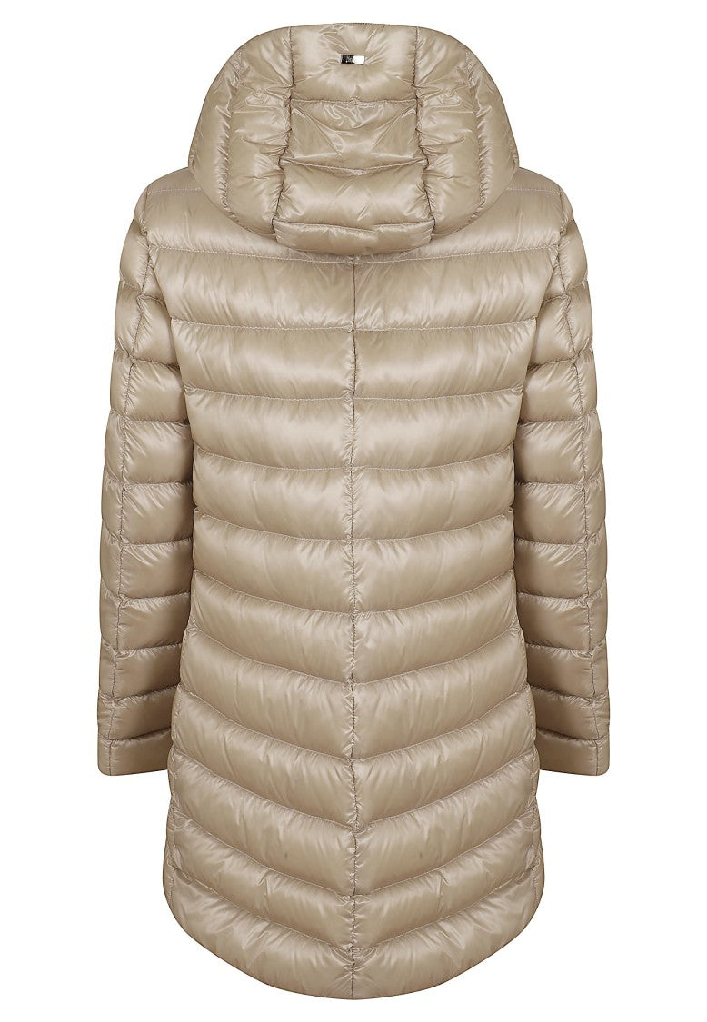 Herno A-Shape Down Jacket In Silky Ultralight Nylon