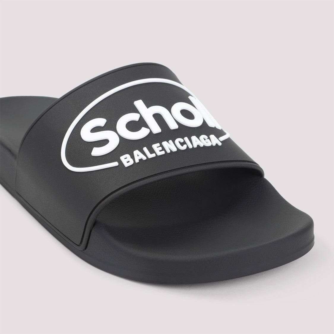 Balenciaga Black Tpu Pool Slide Slipper
