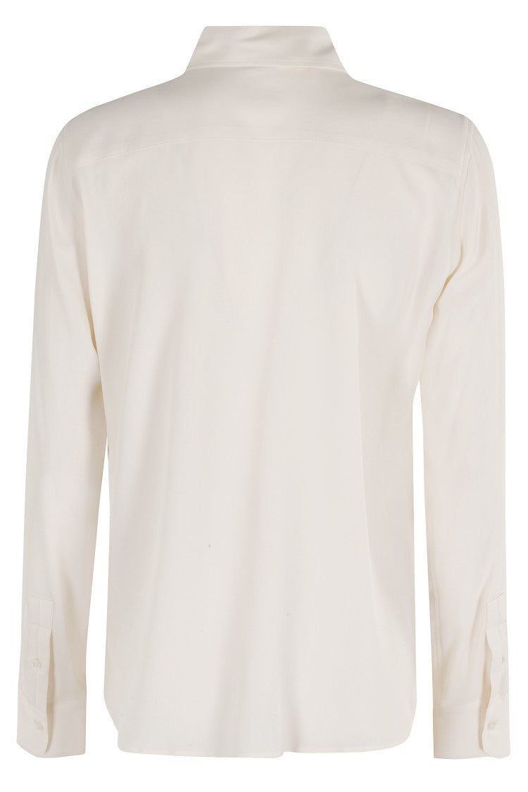 Seventy Cream Long Sleeve Shirt With Regular Collar