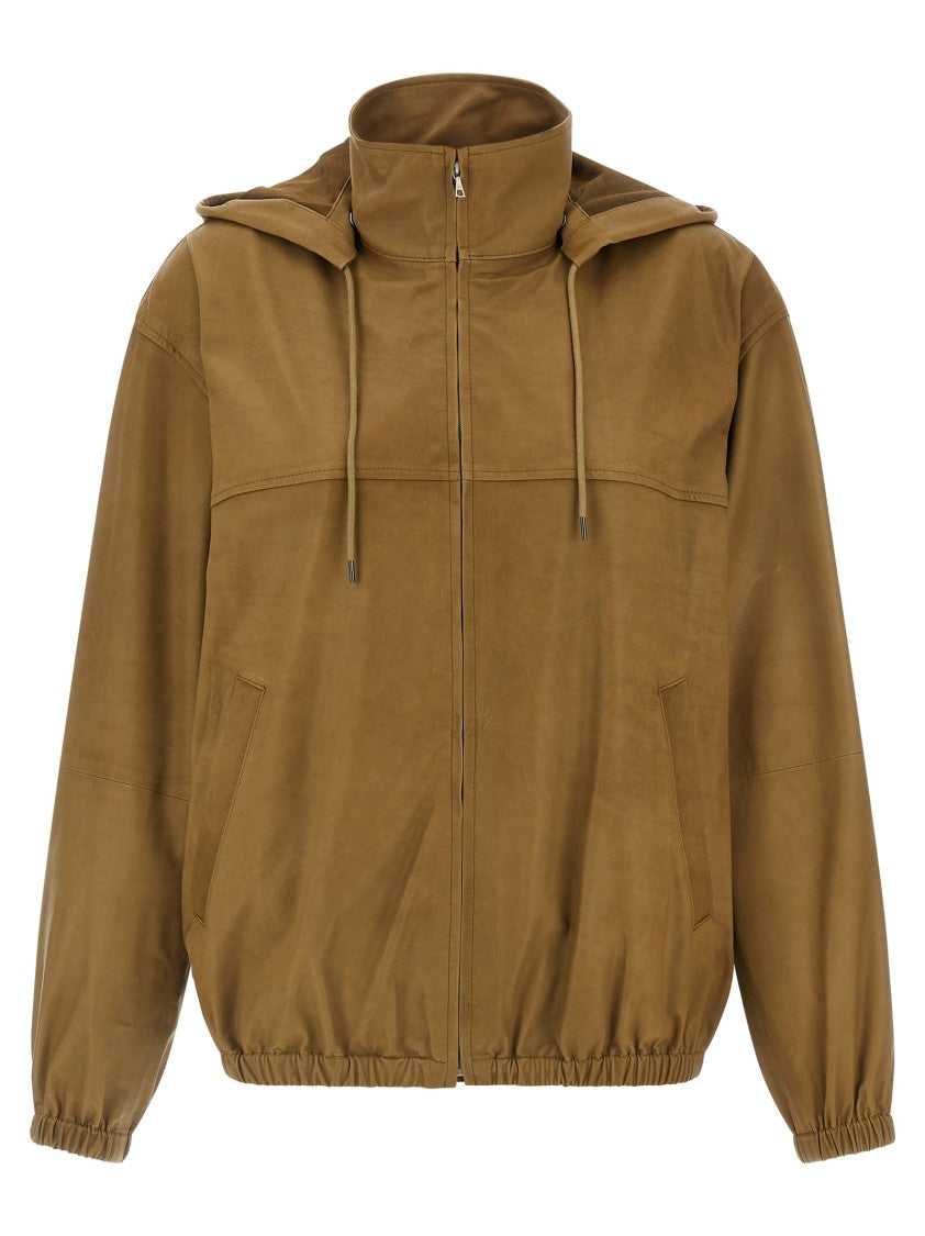 Auralee Ultra-Thin Leather Jacket