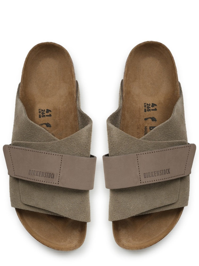 Birkenstock Kyoto Large Leather Buckle Sandals