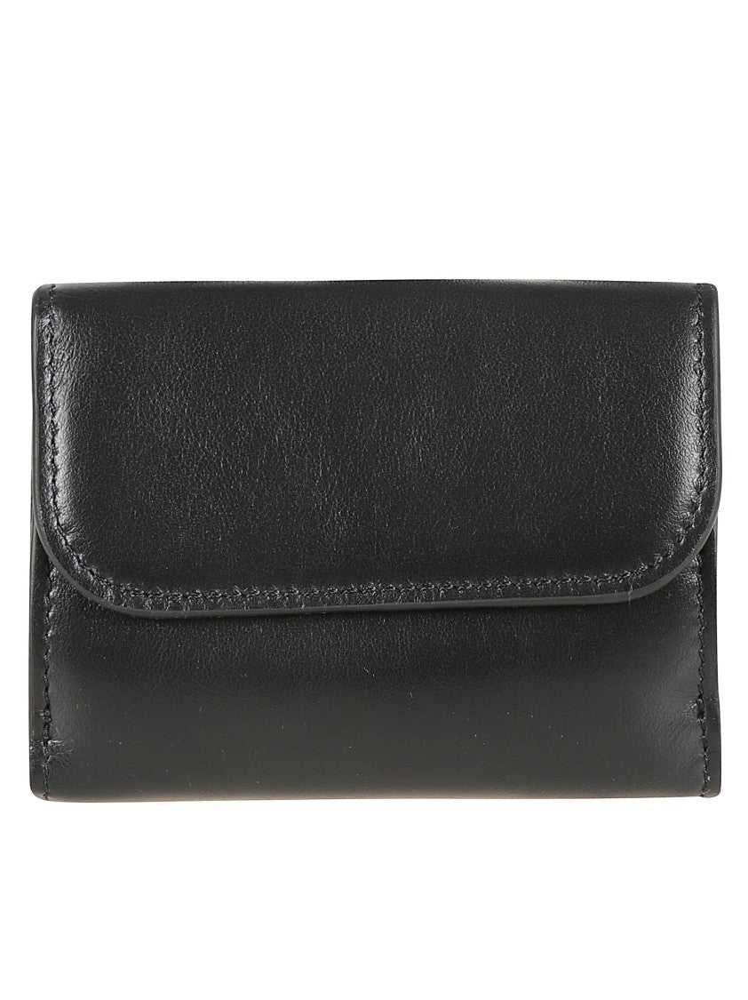 Chloé Compact Black Calf Leather Wallet