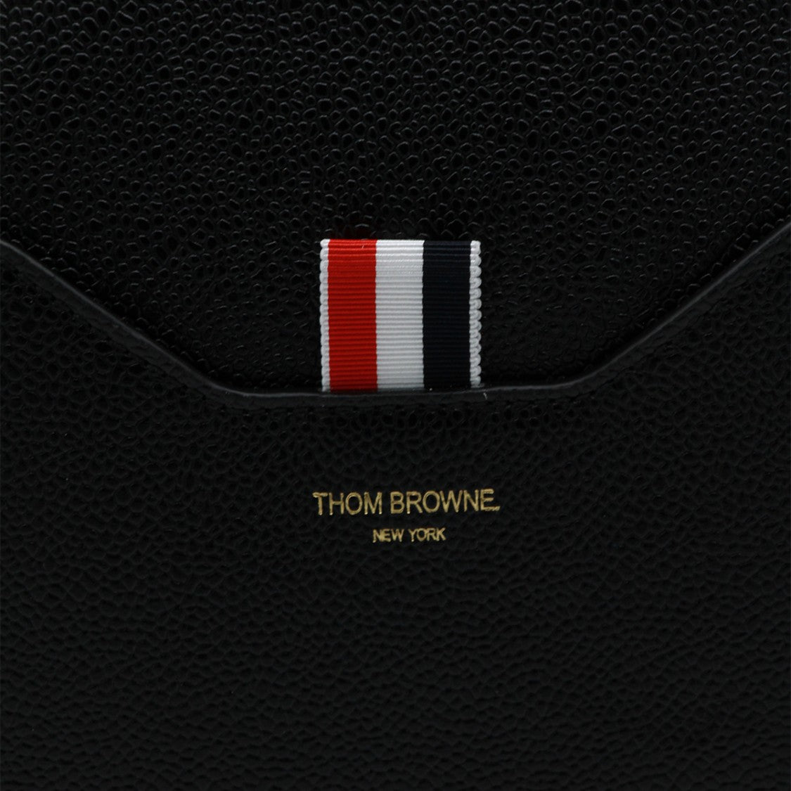 Thom Browne Structured Black Duffle Bag With Gold-Tone Hardware